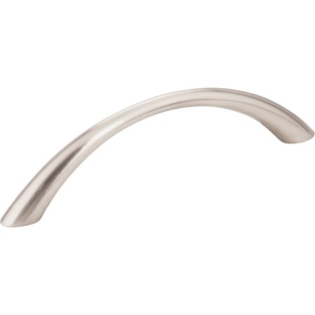 ELEMENTS BY HARDWARE RESOURCES 96 mm Center-to-Center Satin Nickel Arched Capri Cabinet Pull 4690SN
